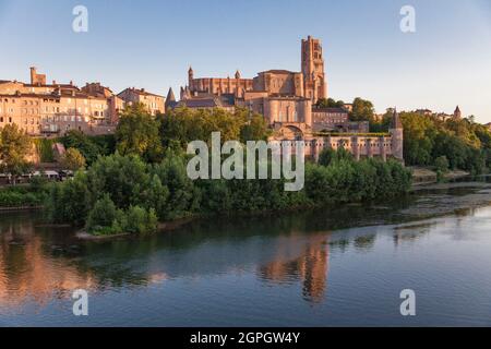 France, Tarn, Albi, classée au patrimoine mondial de l'UNESCO Banque D'Images