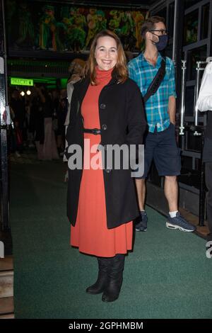 Londres, Royaume-Uni. 28 septembre 2021. Annalene Beechey assiste à la représentation de gala de «Wicked» à l'occasion de son 15e anniversaire au Apollo Victoria Theatre de Londres. Crédit : SOPA Images Limited/Alamy Live News Banque D'Images