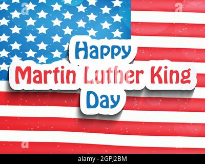 Martin Luther King Day Illustration de Vecteur