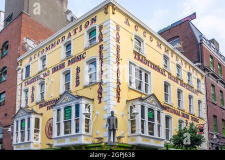 Oliver St.John Gogarty's Hostel and bar, Anglesea Street, Temple Bar, Dublin, République d'Irlande Banque D'Images