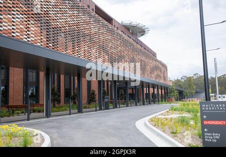 Nouvel hôpital de Maitland dans la ville régionale de Maitland en Nouvelle-Galles du Sud, qui ouvrira ses portes début 2022, Nouvelle-Galles du Sud, Australie Banque D'Images
