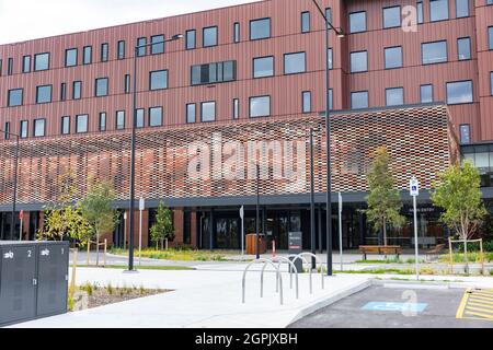 Nouvel hôpital de Maitland dans la ville régionale de Maitland en Nouvelle-Galles du Sud, qui ouvrira ses portes début 2022, Nouvelle-Galles du Sud, Australie Banque D'Images