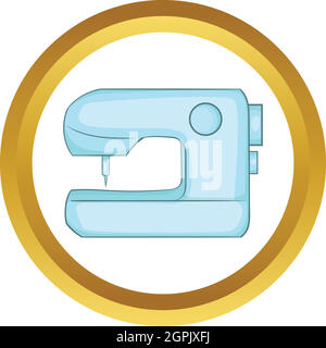 Icône vecteur de machine à coudre Illustration de Vecteur