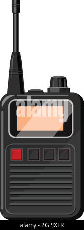 L'icône Radio, cartoon style Illustration de Vecteur