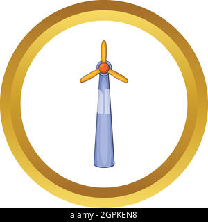 Icône vecteur moulin Illustration de Vecteur