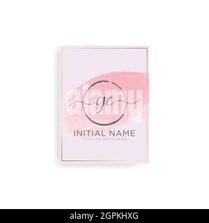 Lettre initiale avec Royal Template.Elegant avec logo de couronne vecteur, illustration Creative Lettering logo Vector. Illustration de Vecteur