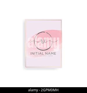 Lettre initiale avec Royal Template.Elegant avec logo de couronne vecteur, illustration Creative Lettering logo Vector. Illustration de Vecteur