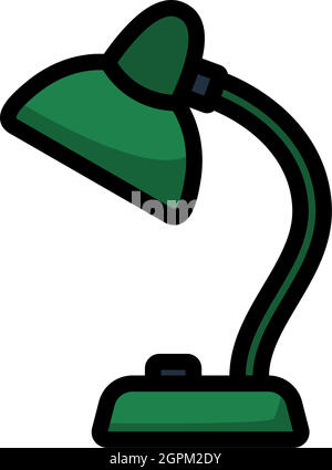 Icône de la lampe Illustration de Vecteur
