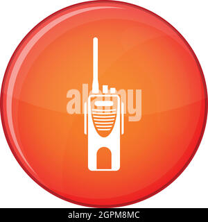 L'icône d'émetteur radio, télévision, Illustration de Vecteur