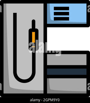 Icône station-service Illustration de Vecteur