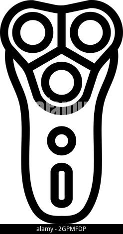 Icône rasoir électrique Illustration de Vecteur
