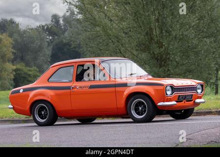 1970 Ford Escort Mexique voiture classique Banque D'Images