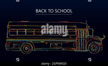 Retour à l’école Illustration de Vecteur