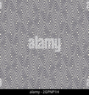 Motif monochrome Rhombus Illustration de Vecteur