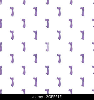 Motif foulard, style dessin animé Illustration de Vecteur