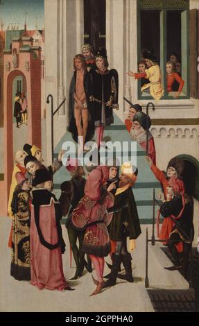 Christ présenté au peuple, 1475/85. Banque D'Images