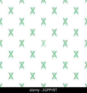 Schéma de l'ADN, cartoon style Illustration de Vecteur