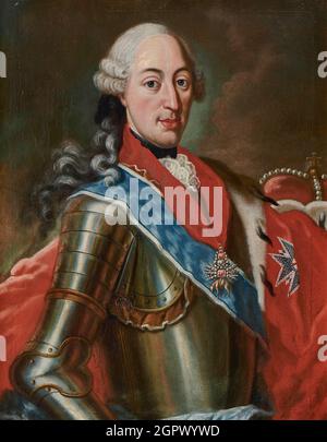 Portrait de Maximilian III Joseph (1727-1777), électeur de Bavière, deuxième tiers du XVIIIe siècle. Collection privée. Banque D'Images