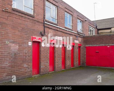 Millmoor, ancien terrain de Rotherham United Banque D'Images