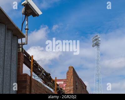 Millmoor, ancien terrain de Rotherham United Banque D'Images