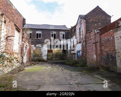 Millmoor, ancien terrain de Rotherham United Banque D'Images