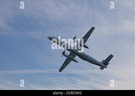 Air Canada Express Bombardier DCH-8-400 Banque D'Images