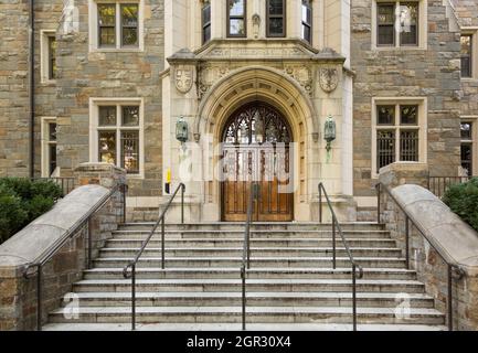 Washington DC - 13 août 2013 : la résidence historique Copley Hall est l'un des plus anciens bâtiments du campus de l'université de Georgetown Banque D'Images