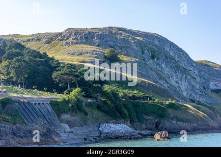 The Great Orme de Llandudno Pier, Llandudno, Conwy County Borough, pays de Galles, Royaume-Uni Banque D'Images