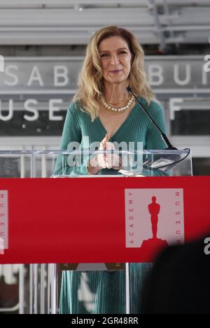 Los Angeles, USA, 30 2021 sept: Dawn Hudson 09/30/2021 la cérémonie de dédicace et la découpe officielle du ruban pour l'ouverture de l'Academy Museum of Motion Pictures tenue à l'Academy Museum of Motion Pictures à Los Angeles, CA photo par Izumi Hasegawa/HollywoodNewsWire.net crédit: Hollywood News Wire Inc./Alay Live News Banque D'Images