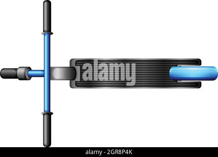 Un scooter Illustration de Vecteur