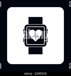 Dans un style simple icône Smartwatch Illustration de Vecteur