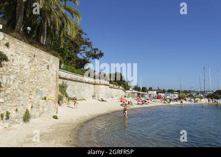 France, Alpes-Maritimes, Antibes, Juan les Pins Banque D'Images