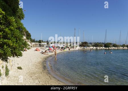 France, Alpes-Maritimes, Antibes, Juan les Pins Banque D'Images