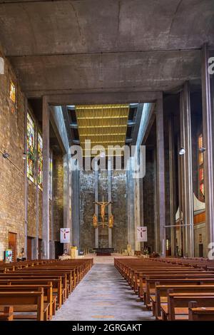 France, Finistère, Brest, église Saint-Louis de Brest construite entre ...