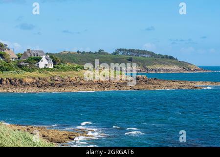 France, Morbihan, Golfe du Morbihan, péninsule de Rhuys, Arzon Banque D'Images