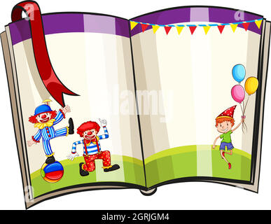 Cirque Illustration de Vecteur