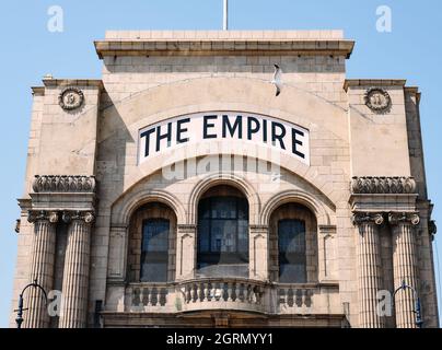 L'Empire Lounge Bar construit une attraction touristique sur le Golden Mile à Great Yarmouth, sur la côte britannique du Norfolk. Banque D'Images