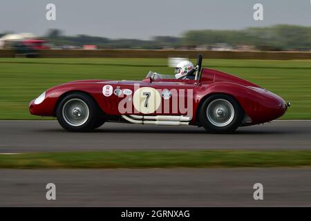 Conrad Ulrich, Maserati 300, Freddie March Memorial Trophée, voitures de sport des courses de neuf heures à Goodwood de 1952 à 1955, Goodwood Revival 2021, Banque D'Images