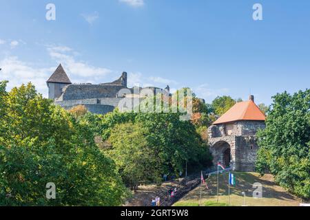 Visegrad (Plintenburg) : Château supérieur à , Pest, Hongrie Banque D'Images