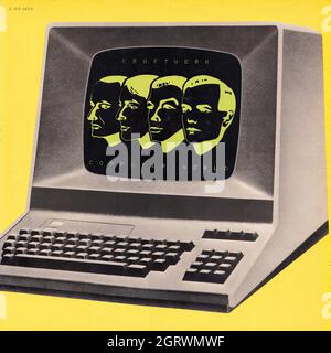 Kraftwerk - Computer World - Vintage Vinyl Record Cover Banque D'Images