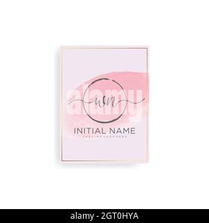 Lettre initiale avec Royal Template.Elegant avec logo de couronne vecteur, illustration Creative Lettering logo Vector. Illustration de Vecteur