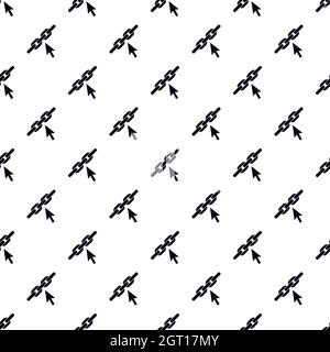 Modèle de chaîne, le style simple Illustration de Vecteur