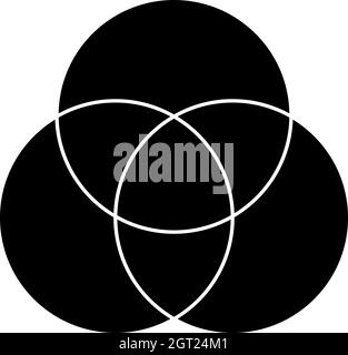 Icône de chimie, style simple Illustration de Vecteur