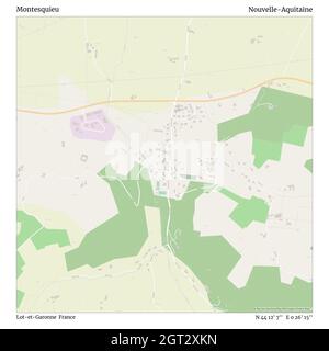 Montesquieu, Lot-et-Garonne, France, Nouvelle-Aquitaine, N 44 12' 7'', E 0 26' 15'', carte, Timeless carte publiée en 2021.Les voyageurs, les explorateurs et les aventuriers comme Florence Nightingale, David Livingstone, Ernest Shackleton, Lewis et Clark et Sherlock Holmes se sont appuyés sur des cartes pour planifier leurs voyages dans les coins les plus reculés du monde. Timeless Maps dresse la carte de la plupart des sites du monde, montrant ainsi la réalisation de grands rêves Banque D'Images