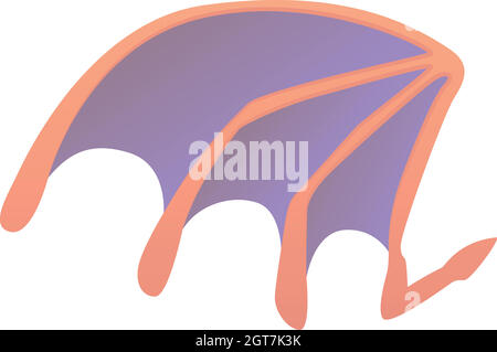 L'icône à extensions, cartoon style Illustration de Vecteur