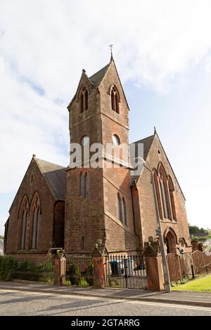 Église paroissiale de Hoddom à Ecclefechan, Écosse. Banque D'Images