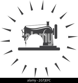 vecteur de logo icône machine à coudre 20661200 Art vectoriel chez