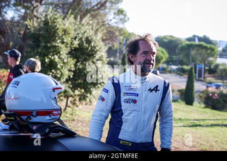 DE GROODT Stéphane (bel), COURS DE CHAZEL TECHNOLOGIE, portrait lors de la 5ème partie de la coupe Alpine Europa 2021, du 1er au 3 octobre 2021 sur le circuit Paul Ricard, au Castellet, France - photo Marc de Mattia / DPPI Banque D'Images