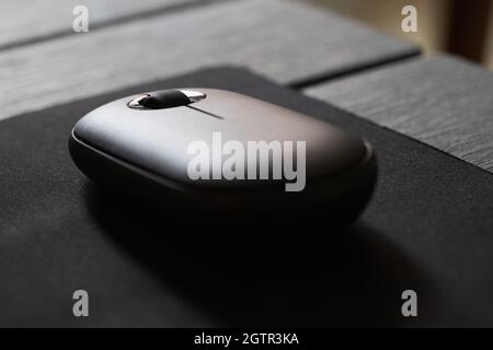 macro de gros plan de la souris d'ordinateur Banque D'Images