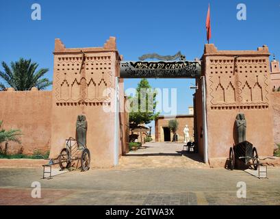 Centre cinématographique Ouarzazate au Maroc Banque D'Images